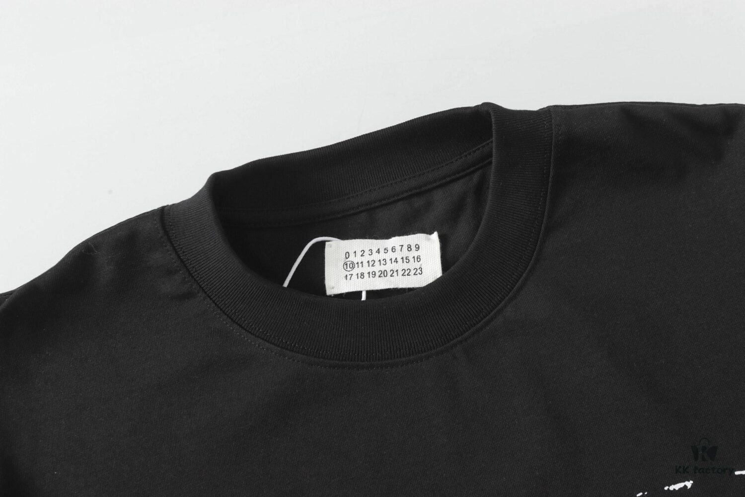 6931a1faccd8ab3d7af960e3 Maison Margiela SS25 Letter Print Logo T-Shirt Unisex Short Sleeve