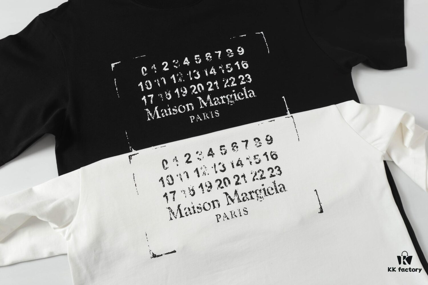 6931a1faccd8ab3d7af960e5 Maison Margiela SS25 Letter Print Logo T-Shirt Unisex Short Sleeve
