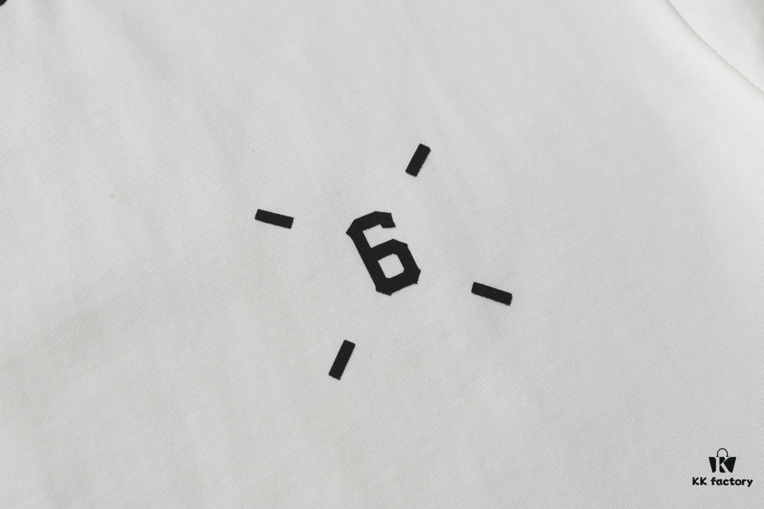 6931a1fbccd8ab3d7af960ed MM6 Maison Margiela 25SS Printed Logo Round Neck Short Sleeve T-Shirt