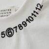 6931a1fbccd8ab3d7af960ef MM6 Maison Margiela 25SS Printed Logo Round Neck Short Sleeve T-Shirt