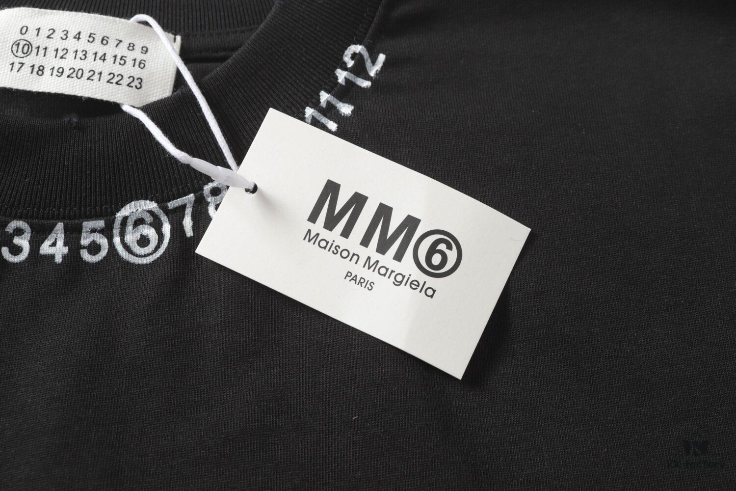 MM6 Maison Margiela 25SS Printed Logo Round Neck Short Sleeve T-Shirt