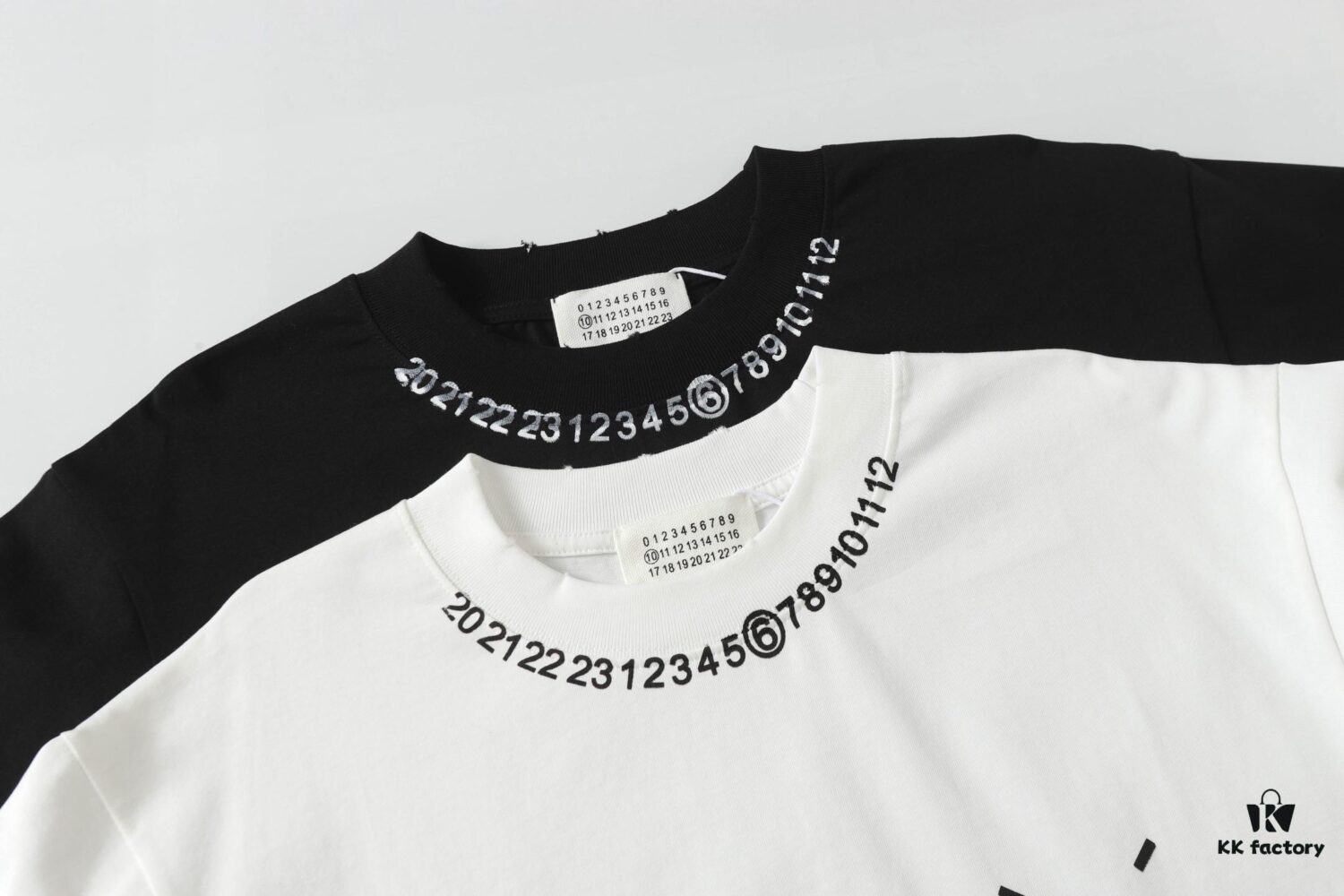 MM6 Maison Margiela 25SS Printed Logo Round Neck Short Sleeve T-Shirt