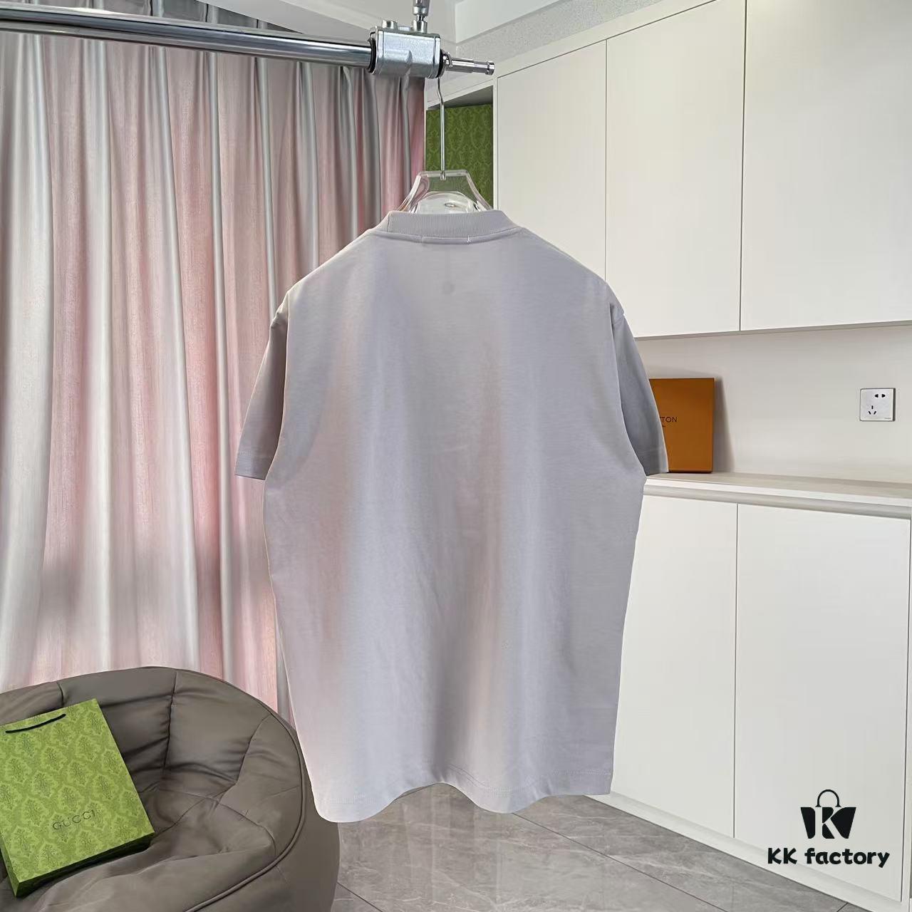 MM6 Maison Margiela 2025 Summer New Arrival Unique Logo Print Custom 300g Fabric Short Sleeve T-Shirt Unisex