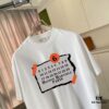 MM6 Maison Margiela 2025 Summer New Arrival Personalized Logo Print Custom 300g Fabric Short Sleeve T-Shirt Unisex