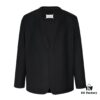6931a20cccd8ab3d7af961d2 MM6 Maison Margiela Collarless Wool Blazer