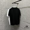 6931a20dccd8ab3d7af961ee MM6 Maison Margiela 2025 Spring/Summer New Arrival Chest Embroidered Four-Stripe Short-Sleeve T-Shirt Custom Double-Gauze Plain-Woven 100% Cotton 300 Fabric Unisex