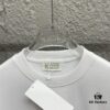 6931a20dccd8ab3d7af961f7 MM6 Maison Margiela 2025 Spring/Summer New Arrival Classic Four-Bar Embroidery Short-Sleeve T-Shirt, Custom Dual-Yarn Plain Weave 300g Pure Cotton Fabric, Unisex Design