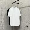 6931a20dccd8ab3d7af961f8 MM6 Maison Margiela 2025 Spring/Summer New Arrival Classic Four-Bar Embroidery Short-Sleeve T-Shirt, Custom Dual-Yarn Plain Weave 300g Pure Cotton Fabric, Unisex Design