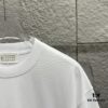 6931a20eccd8ab3d7af961f9 MM6 Maison Margiela 2025 Spring/Summer New Arrival Classic Four-Bar Embroidery Short-Sleeve T-Shirt, Custom Dual-Yarn Plain Weave 300g Pure Cotton Fabric, Unisex Design