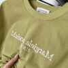 6931a20eccd8ab3d7af96204 Maison Margiela 25SS Spring/Summer New Arrival Embroidered 300g Short Sleeve T-Shirt (Top Tier Version, Distinguished from Standard Stock)