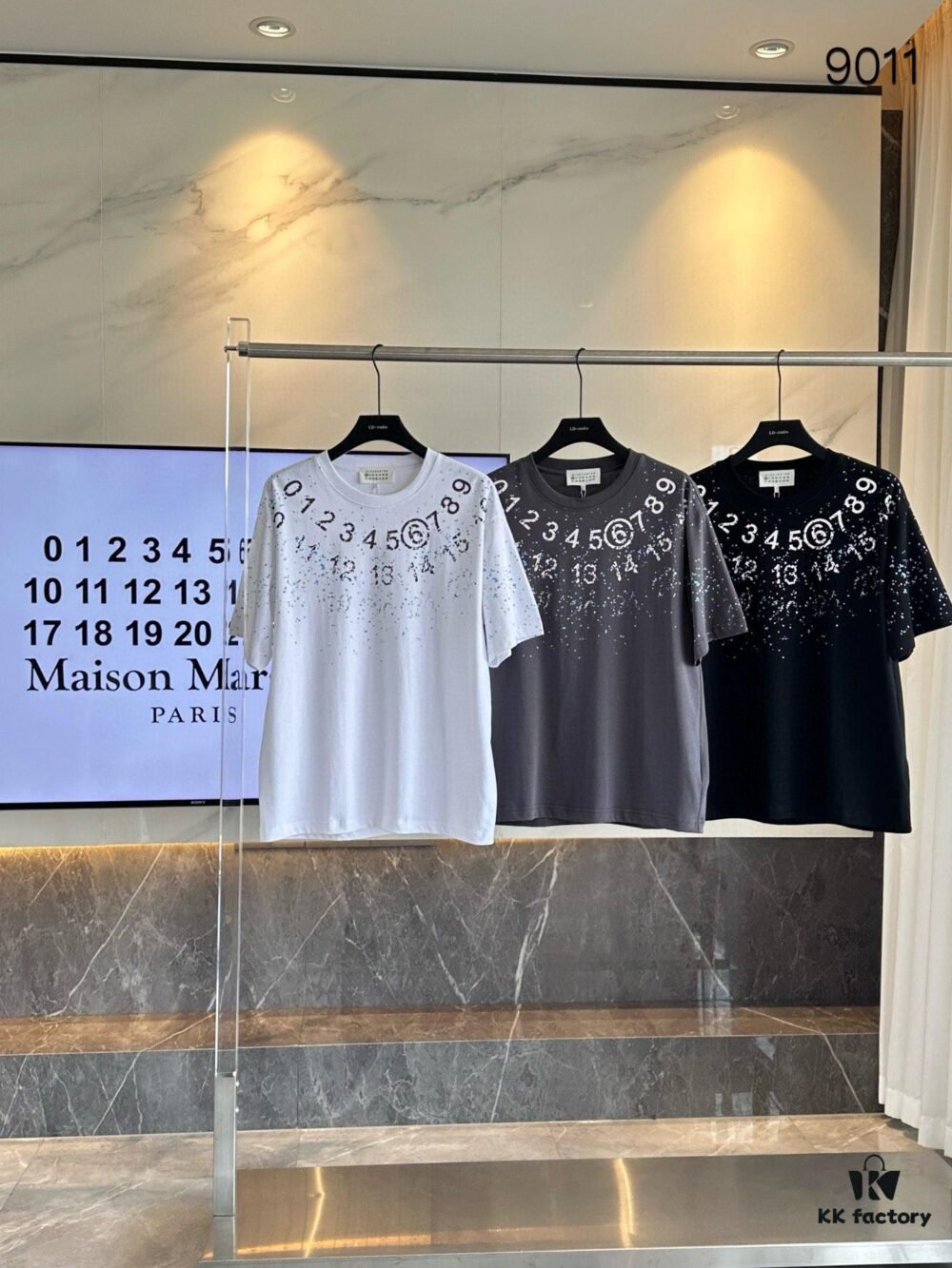 6931a20eccd8ab3d7af96206 Maison Margiela MM6 Top Quality Version Short Sleeve Round Neck T-Shirt (Distinct from Standard Stock)