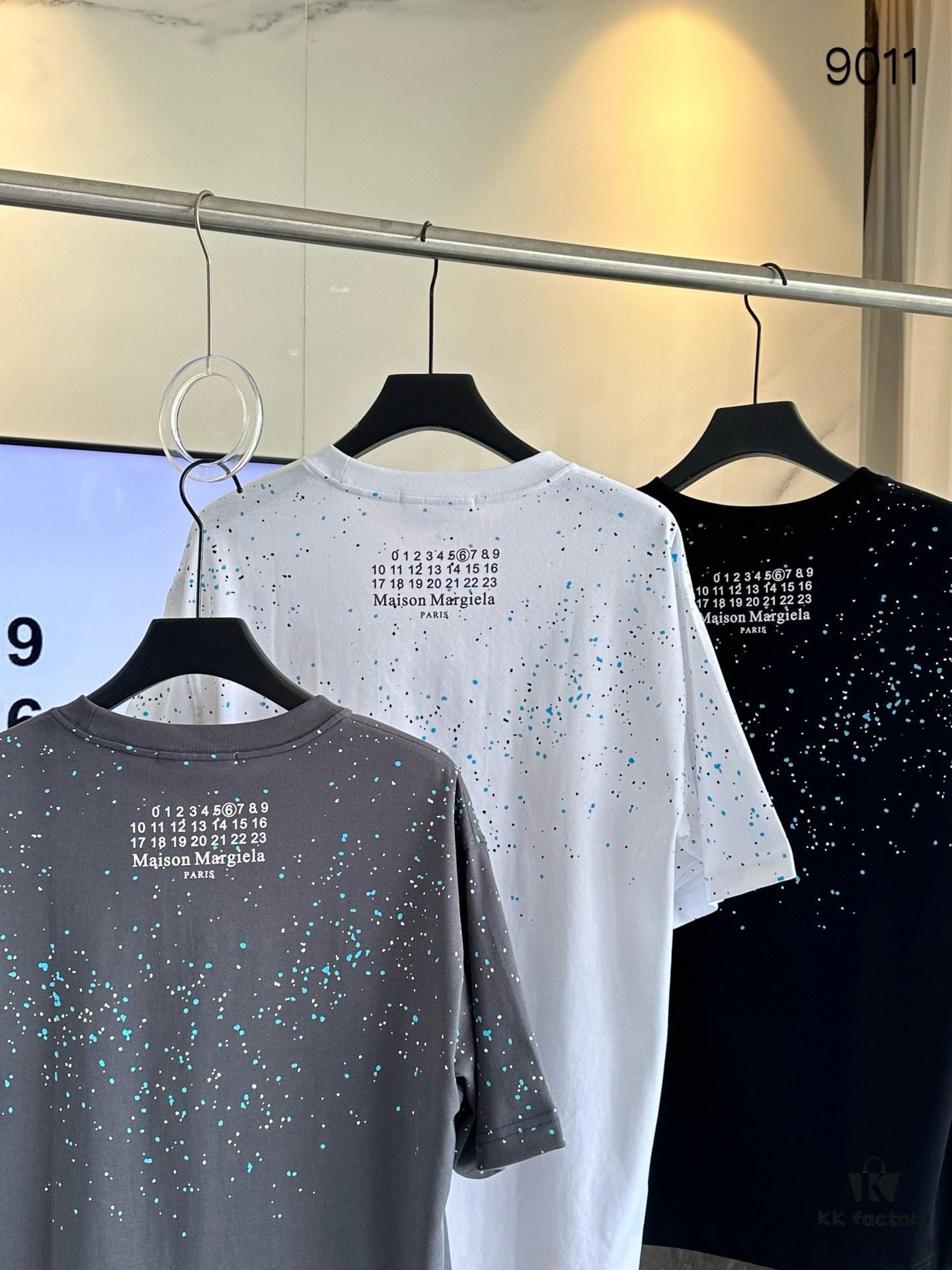6931a20eccd8ab3d7af9620a Maison Margiela MM6 Top Quality Version Short Sleeve Round Neck T-Shirt (Distinct from Standard Stock)