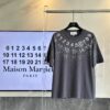 6931a20eccd8ab3d7af9620c Maison Margiela MM6 Top Quality Version Short Sleeve Round Neck T-Shirt (Distinct from Standard Stock)