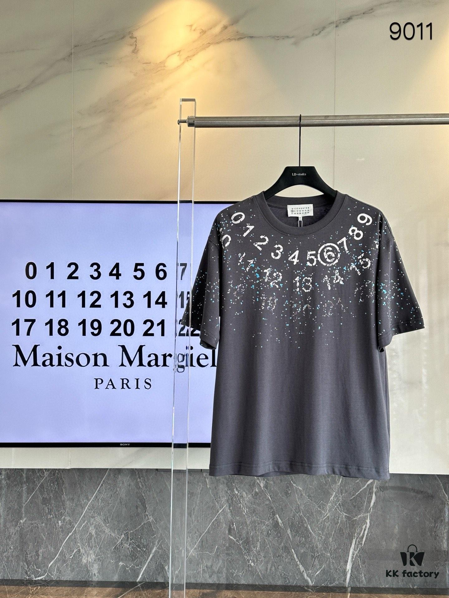6931a20eccd8ab3d7af9620c Maison Margiela MM6 Top Quality Version Short Sleeve Round Neck T-Shirt (Distinct from Standard Stock)