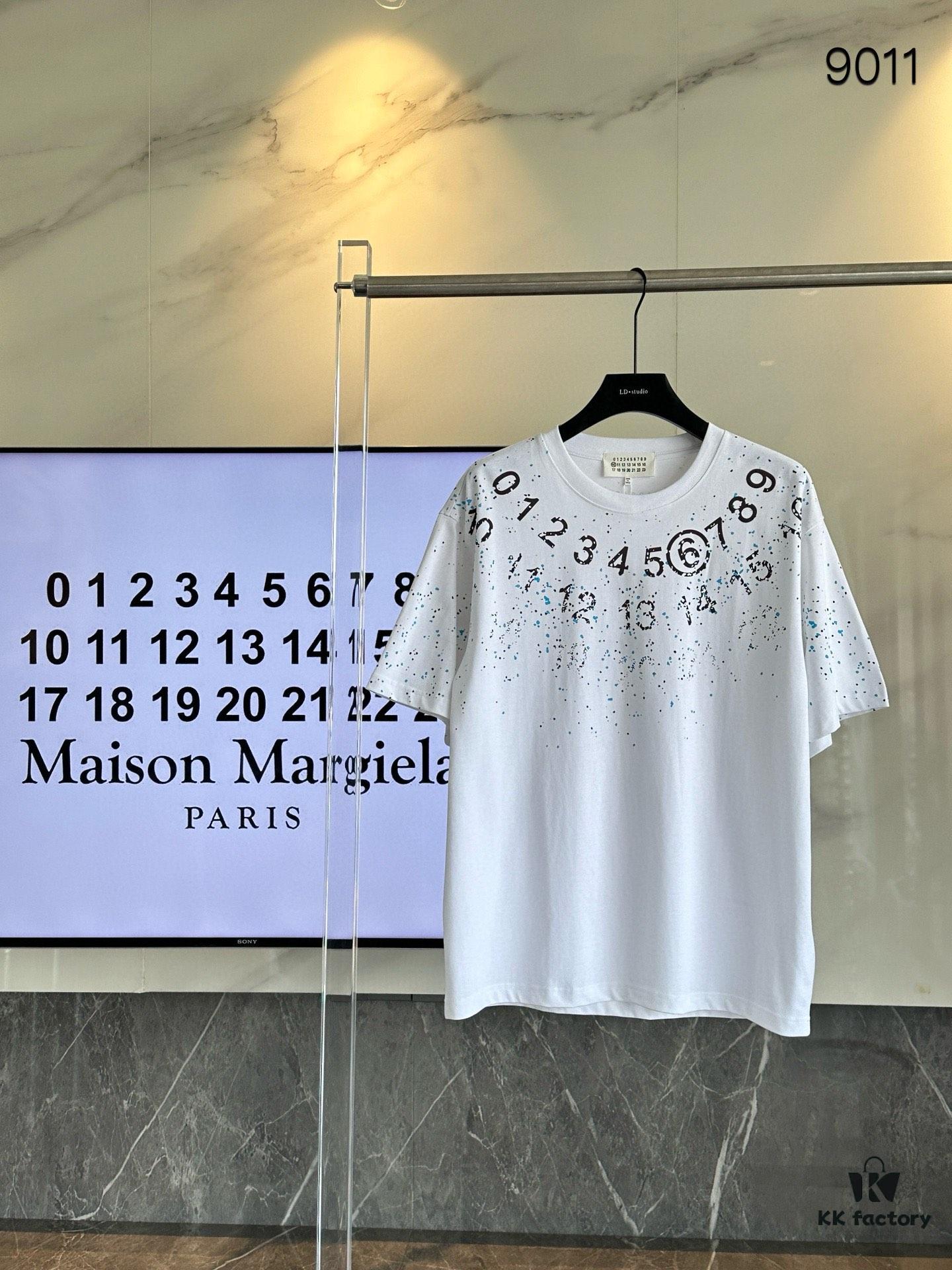 6931a20fccd8ab3d7af9620d Maison Margiela MM6 Top Quality Version Short Sleeve Round Neck T-Shirt (Distinct from Standard Stock)