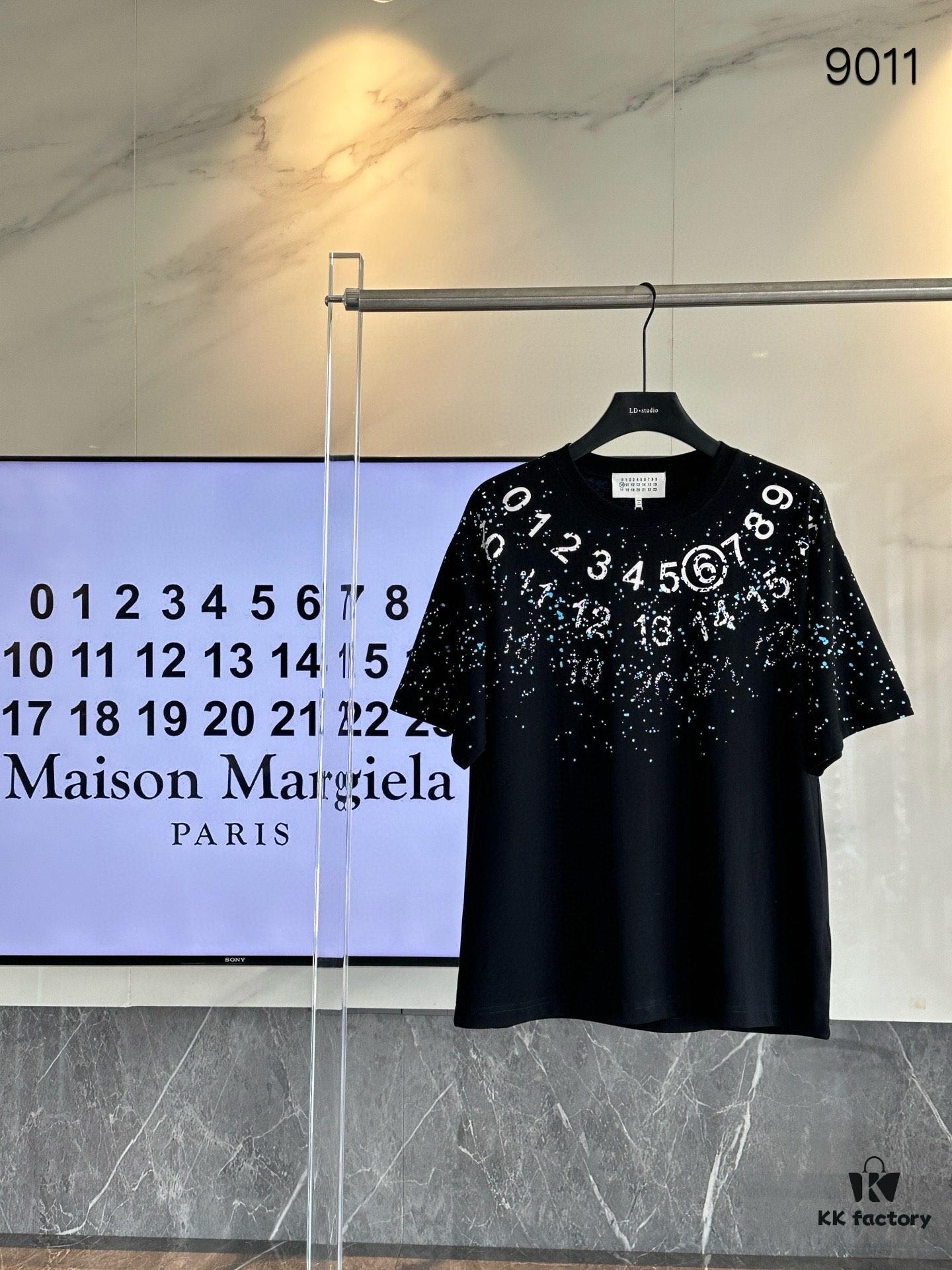 6931a20fccd8ab3d7af9620e Maison Margiela MM6 Top Quality Version Short Sleeve Round Neck T-Shirt (Distinct from Standard Stock)