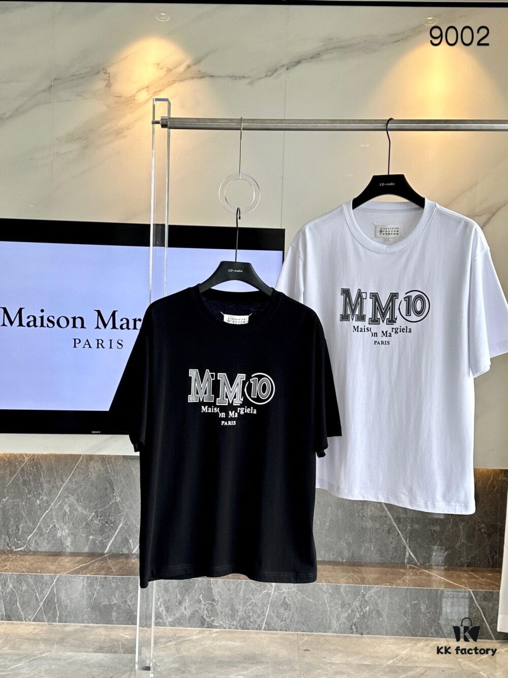 6931a20fccd8ab3d7af9620f Maison Margiela MM6 Top Quality Version (Different from Standard Stock) Summer Round Neck Short Sleeve T-Shirt