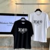 6931a20fccd8ab3d7af9620f Maison Margiela MM6 Top Quality Version (Different from Standard Stock) Summer Round Neck Short Sleeve T-Shirt