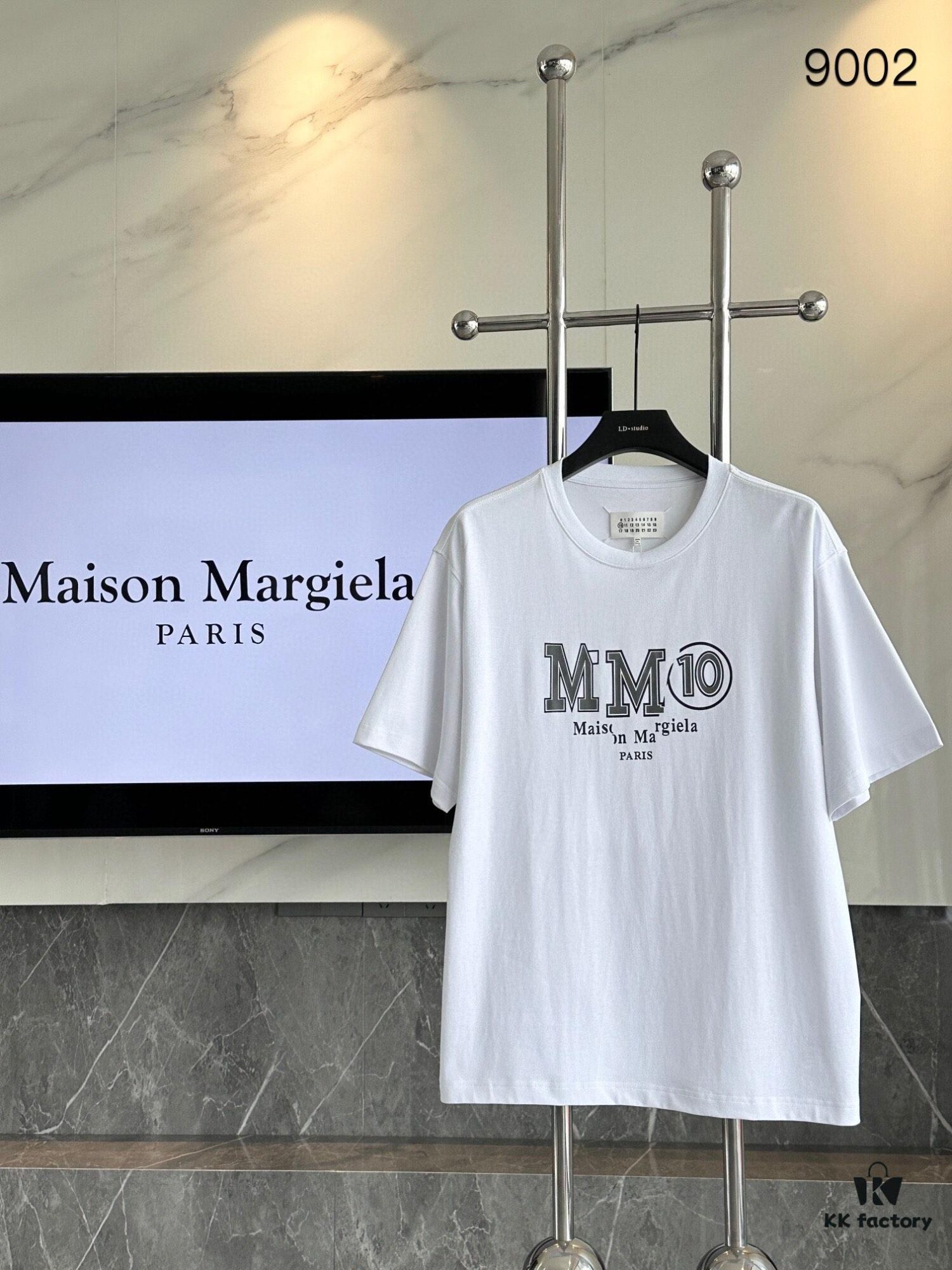 6931a20fccd8ab3d7af96214 Maison Margiela MM6 Top Quality Version (Different from Standard Stock) Summer Round Neck Short Sleeve T-Shirt