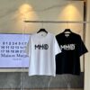 6931a20fccd8ab3d7af96218 Maison Margiela MM6 Summer Round Neck Short Sleeve T-Shirt (Top Grade Version, Distinguished from Standard Stock)