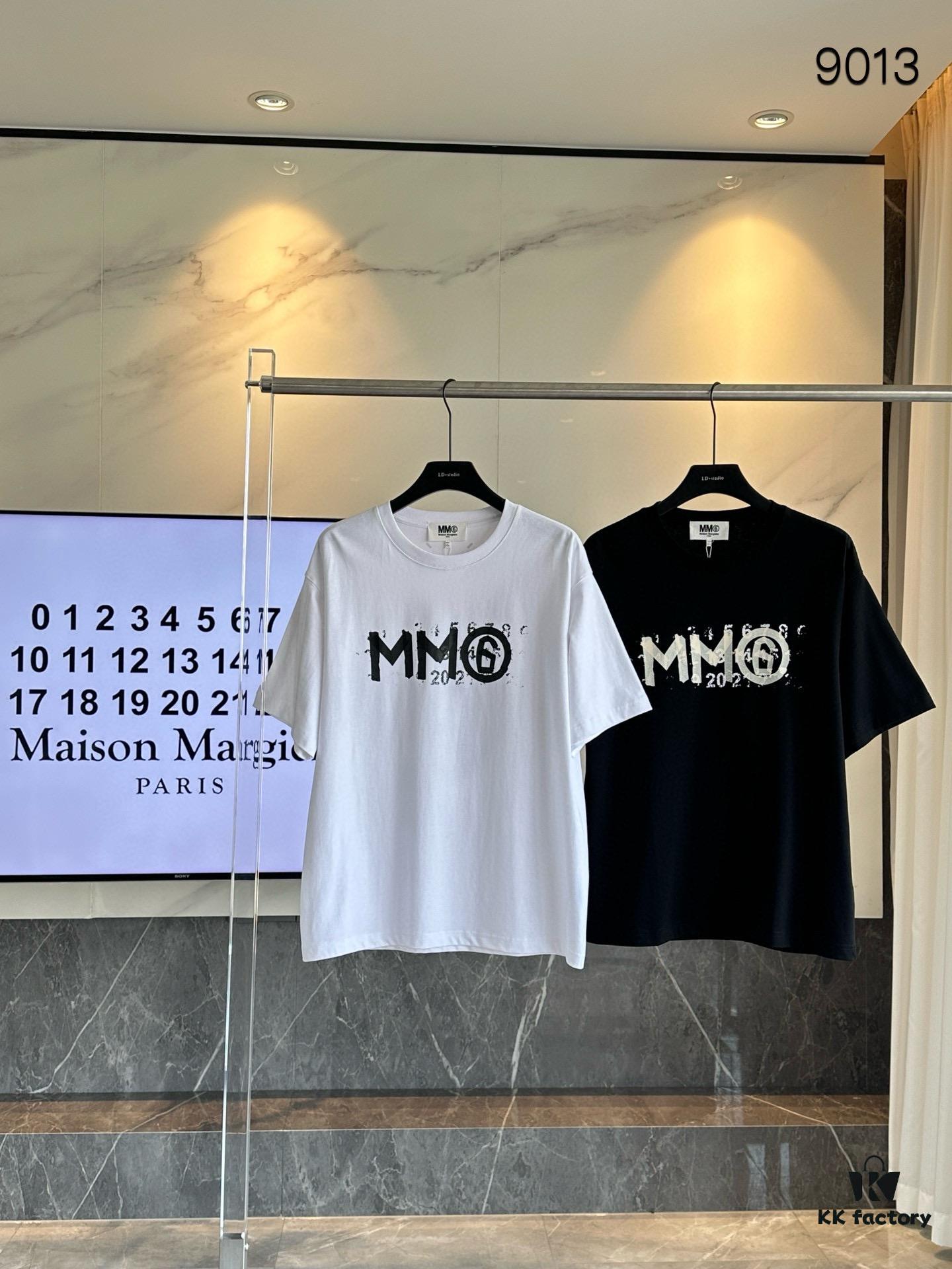 6931a20fccd8ab3d7af96218 Maison Margiela MM6 Summer Round Neck Short Sleeve T-Shirt (Top Grade Version, Distinguished from Standard Stock)