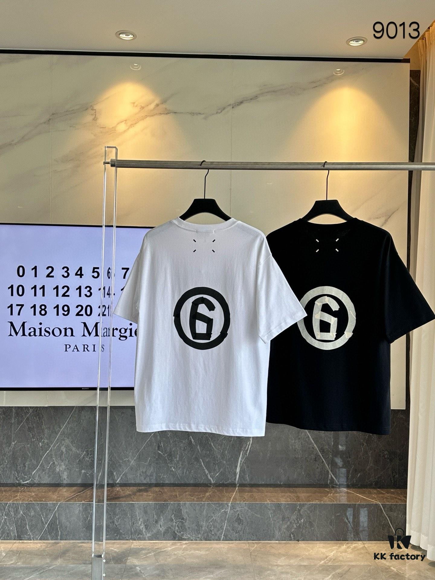6931a20fccd8ab3d7af96219 Maison Margiela MM6 Summer Round Neck Short Sleeve T-Shirt (Top Grade Version, Distinguished from Standard Stock)