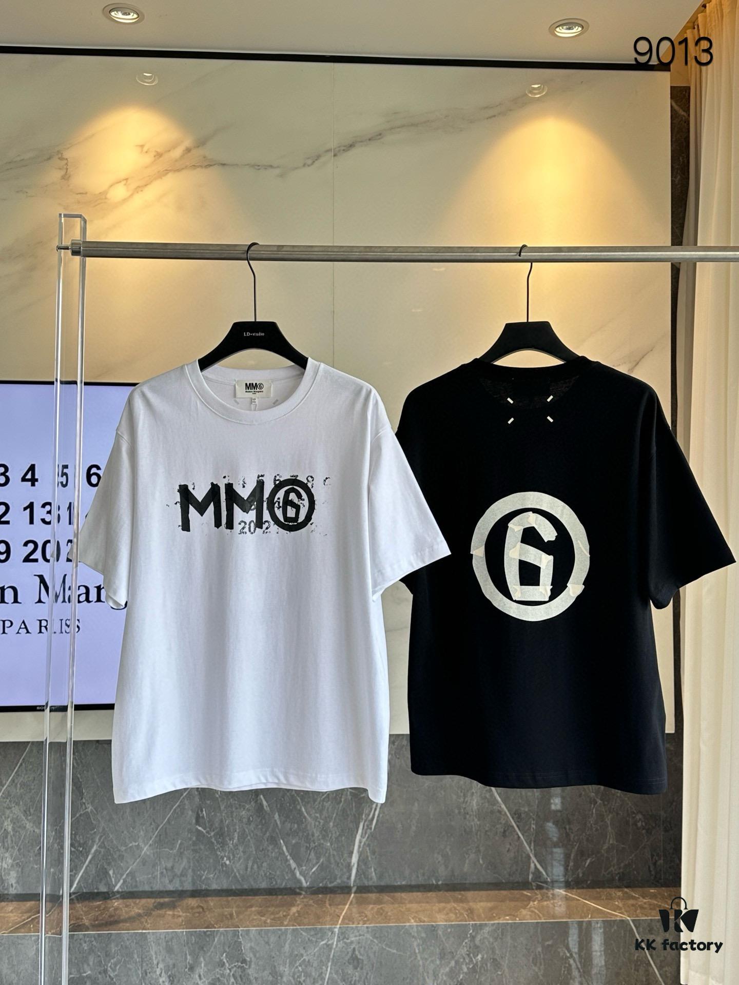 6931a20fccd8ab3d7af9621b Maison Margiela MM6 Summer Round Neck Short Sleeve T-Shirt (Top Grade Version, Distinguished from Standard Stock)