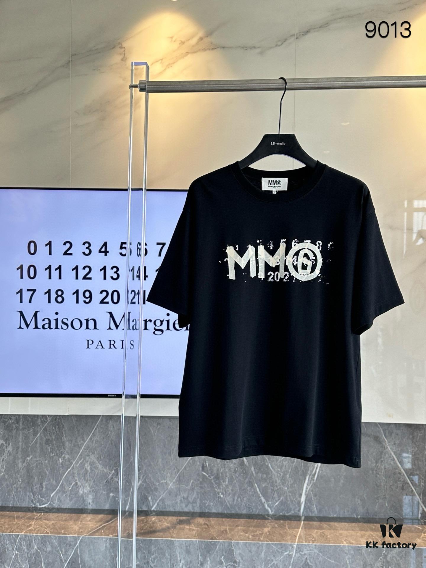 6931a20fccd8ab3d7af9621c Maison Margiela MM6 Summer Round Neck Short Sleeve T-Shirt (Top Grade Version, Distinguished from Standard Stock)