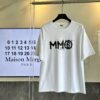 6931a20fccd8ab3d7af9621d Maison Margiela MM6 Summer Round Neck Short Sleeve T-Shirt (Top Grade Version, Distinguished from Standard Stock)