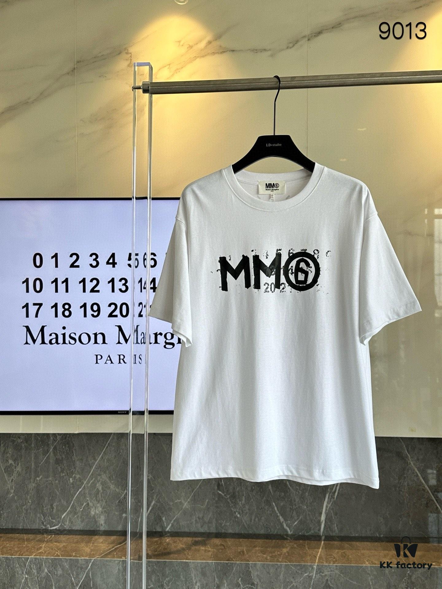6931a20fccd8ab3d7af9621d Maison Margiela MM6 Summer Round Neck Short Sleeve T-Shirt (Top Grade Version, Distinguished from Standard Stock)