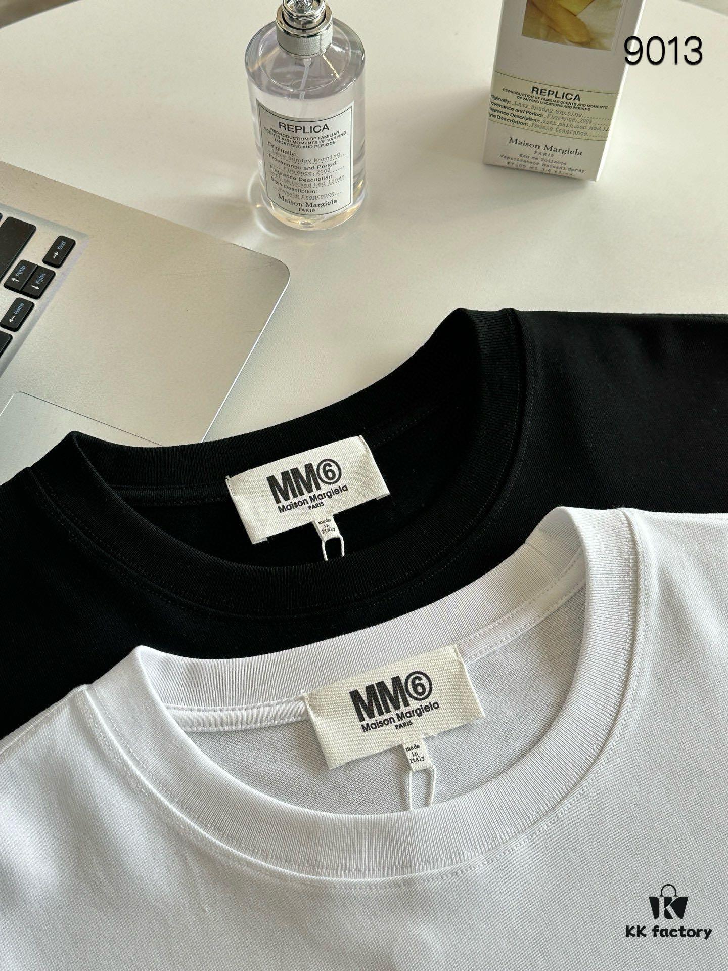 6931a20fccd8ab3d7af9621e Maison Margiela MM6 Summer Round Neck Short Sleeve T-Shirt (Top Grade Version, Distinguished from Standard Stock)
