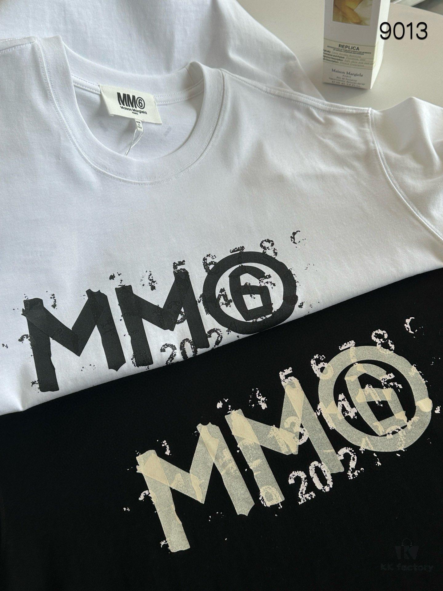 6931a20fccd8ab3d7af9621f Maison Margiela MM6 Summer Round Neck Short Sleeve T-Shirt (Top Grade Version, Distinguished from Standard Stock)