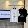 6931a210ccd8ab3d7af96221 Maison Margiela MM6 Summer Round Neck Short Sleeve T-Shirt (Top Grade Version, Distinguished from Standard Stock)