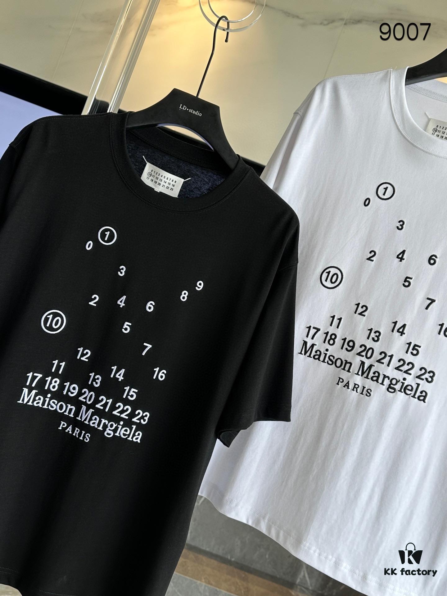 6931a210ccd8ab3d7af96222 Maison Margiela MM6 Summer Round Neck Short Sleeve T-Shirt (Top Grade Version, Distinguished from Standard Stock)