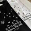 6931a210ccd8ab3d7af96226 Maison Margiela MM6 Summer Round Neck Short Sleeve T-Shirt (Top Grade Version, Distinguished from Standard Stock)