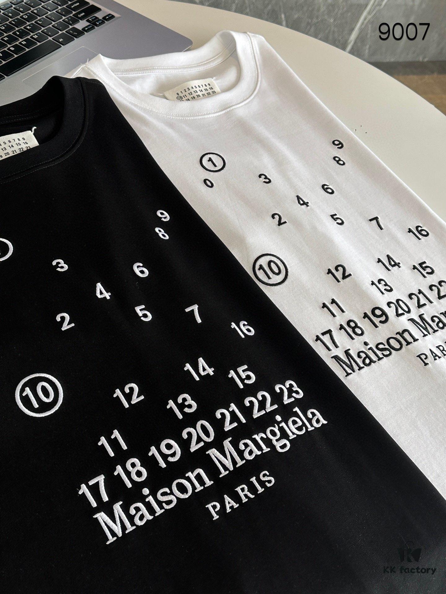 6931a210ccd8ab3d7af96226 Maison Margiela MM6 Summer Round Neck Short Sleeve T-Shirt (Top Grade Version, Distinguished from Standard Stock)