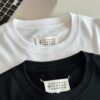 6931a210ccd8ab3d7af96228 Maison Margiela MM6 Summer Round Neck Short Sleeve T-Shirt (Top Grade Version, Distinguished from Standard Stock)