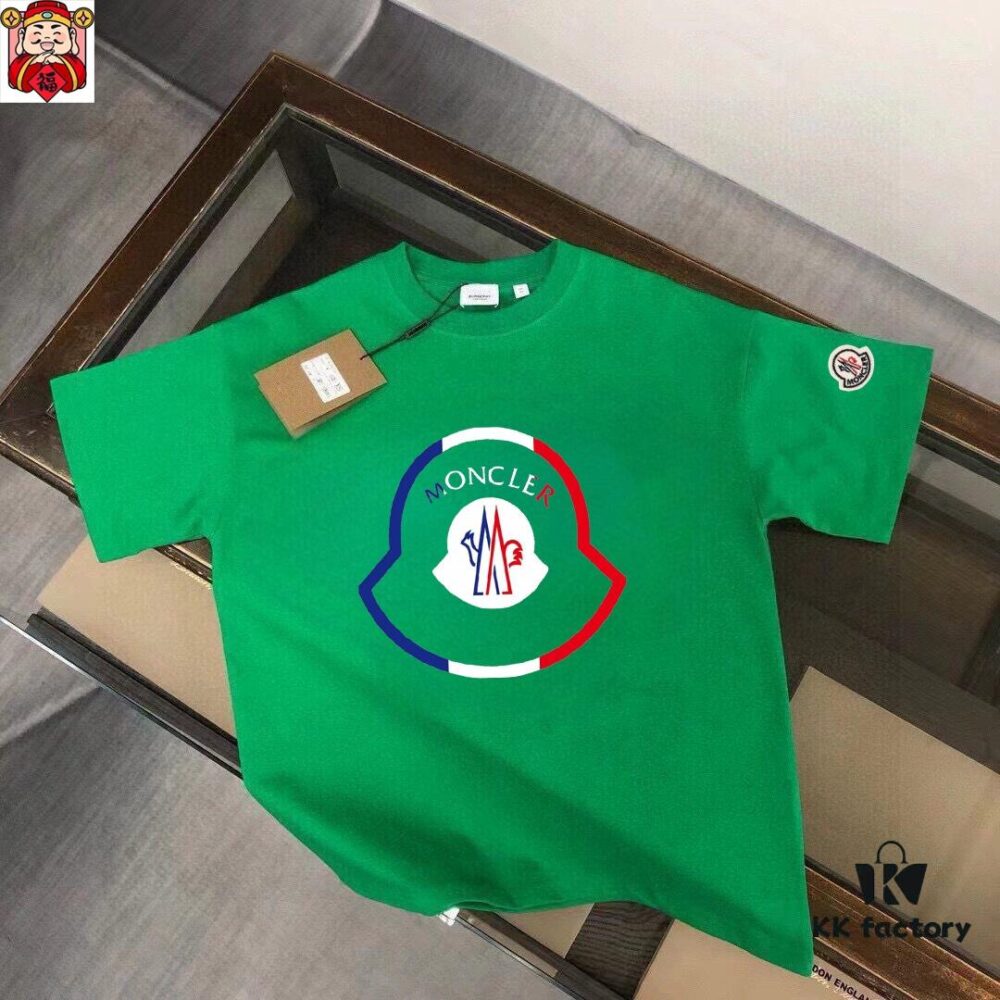 6931a210ccd8ab3d7af9622a MONCLER Men's Casual Short-Sleeve T-Shirt, 2025 Spring/Summer New Arrival, Premium Logo Craftsmanship, Imported Silk-Cotton Fabric, Stylish and Versatile Design