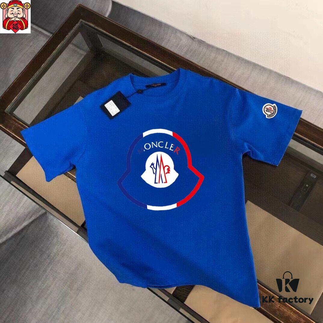 6931a210ccd8ab3d7af9622e MONCLER Men's Casual Short-Sleeve T-Shirt, 2025 Spring/Summer New Arrival, Premium Logo Craftsmanship, Imported Silk-Cotton Fabric, Stylish and Versatile Design