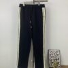 6931a213ccd8ab3d7af9626b New Arrival Moncler Logo-Strip Offset Drawstring Straight Leg Pants, Heavyweight 450g Double-Yarn Composite Fabric Sweatpants