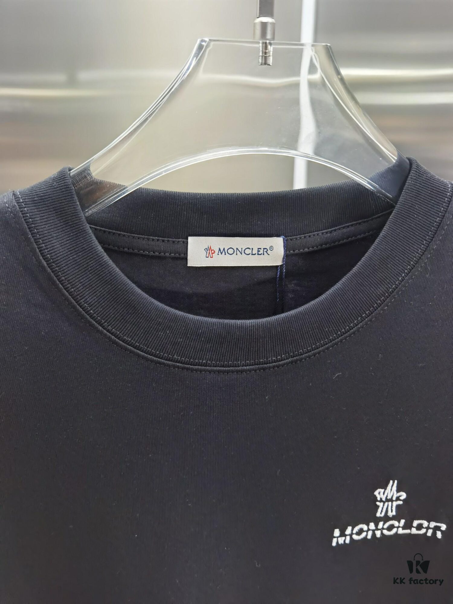 6931a214ccd8ab3d7af9627f Mong*ku MO*CLER Embroidered Premium Short Sleeve T-Shirt