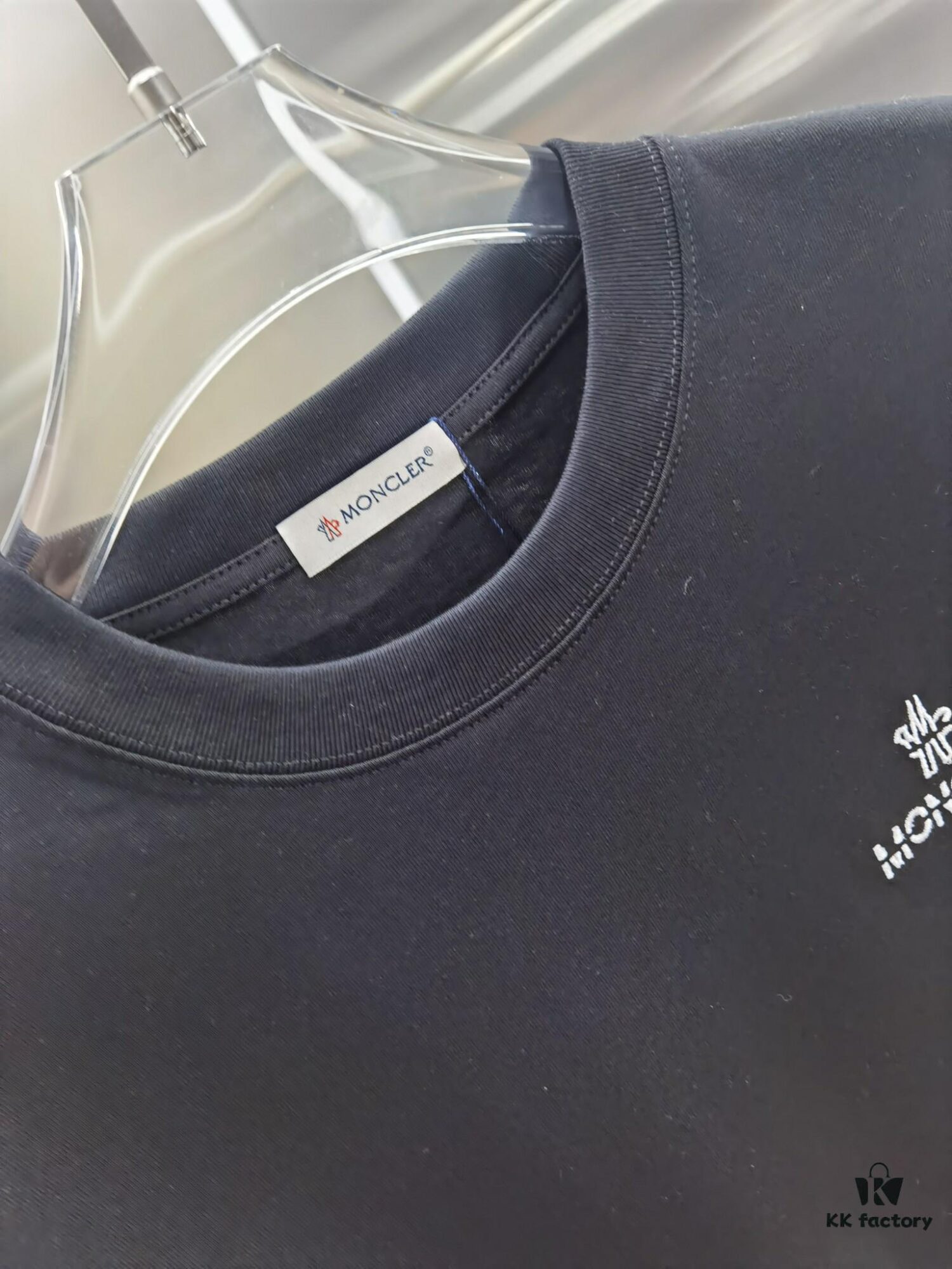 6931a214ccd8ab3d7af96280 Mong*ku MO*CLER Embroidered Premium Short Sleeve T-Shirt