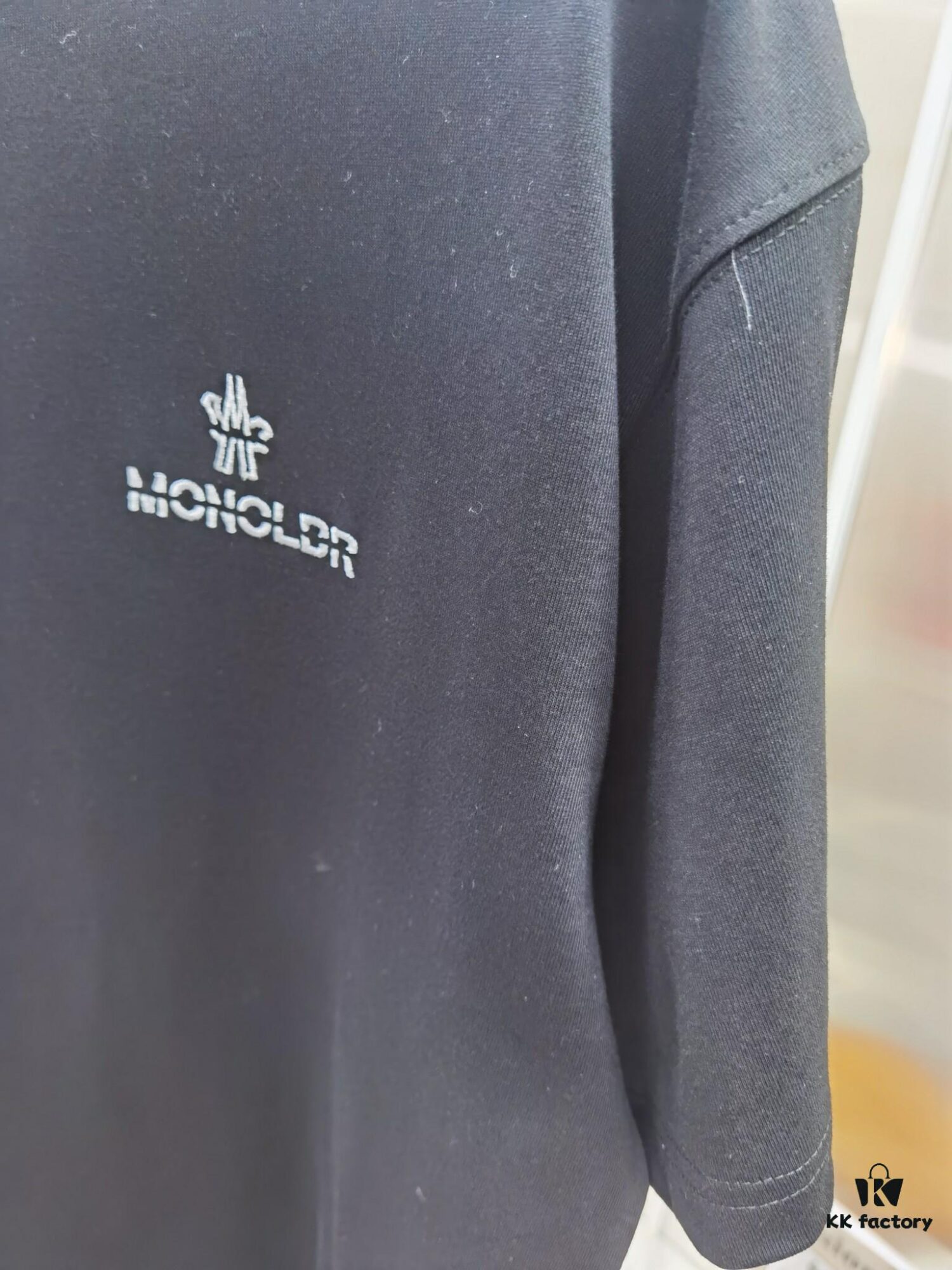 6931a214ccd8ab3d7af96282 Mong*ku MO*CLER Embroidered Premium Short Sleeve T-Shirt