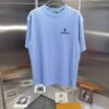 Mon*cleur Short Sleeve T-Shirt (Embroidered Premium Version, Different from Standard Stock)