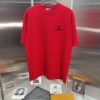 Moncler Embroidered Short Sleeve T-Shirt (Top-tier Version, Different from Standard Stock)
