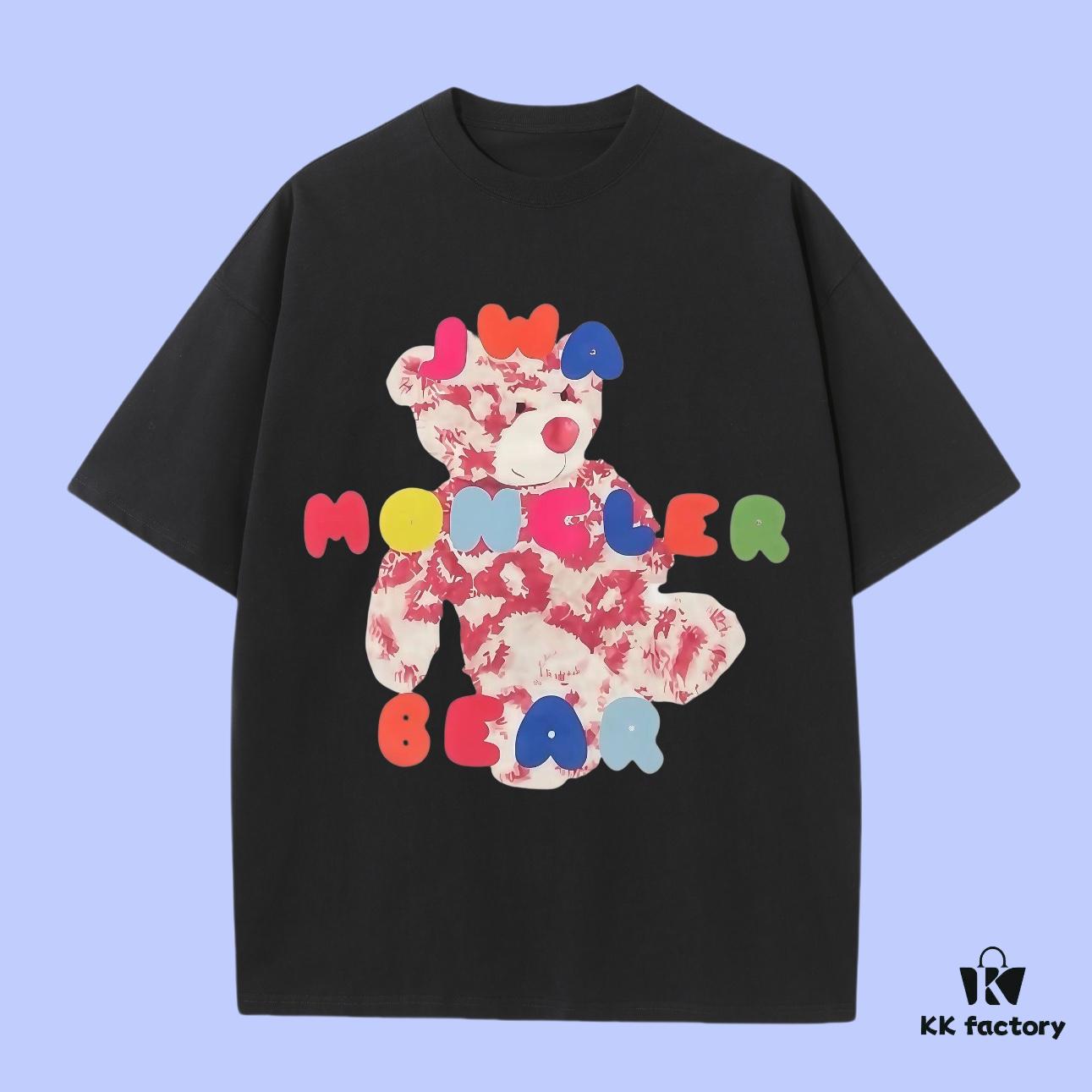 6931a217ccd8ab3d7af962b9 High-End Quality Moncler 2025 Fall Spring/Summer Collection Bear Short-Sleeve T-Shirt, Premium 270G 32-Count Double-Yarn Pure Cotton Fabric, Distinct from Regular Printed Tees, Relaxed Fit Unisex Design