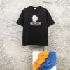 6931a21bccd8ab3d7af96301 Moncler Minimalist Letter Small Logo Print Short Sleeve T-Shirt