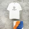 6931a21cccd8ab3d7af9630b Moncler Y126 Minimalist Logo Print Short Sleeve T-Shirt in 270g Double-Brushed Pure Cotton