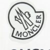 6931a21cccd8ab3d7af9630f Moncler Y126 Minimalist Logo Print Short Sleeve T-Shirt in 270g Double-Brushed Pure Cotton
