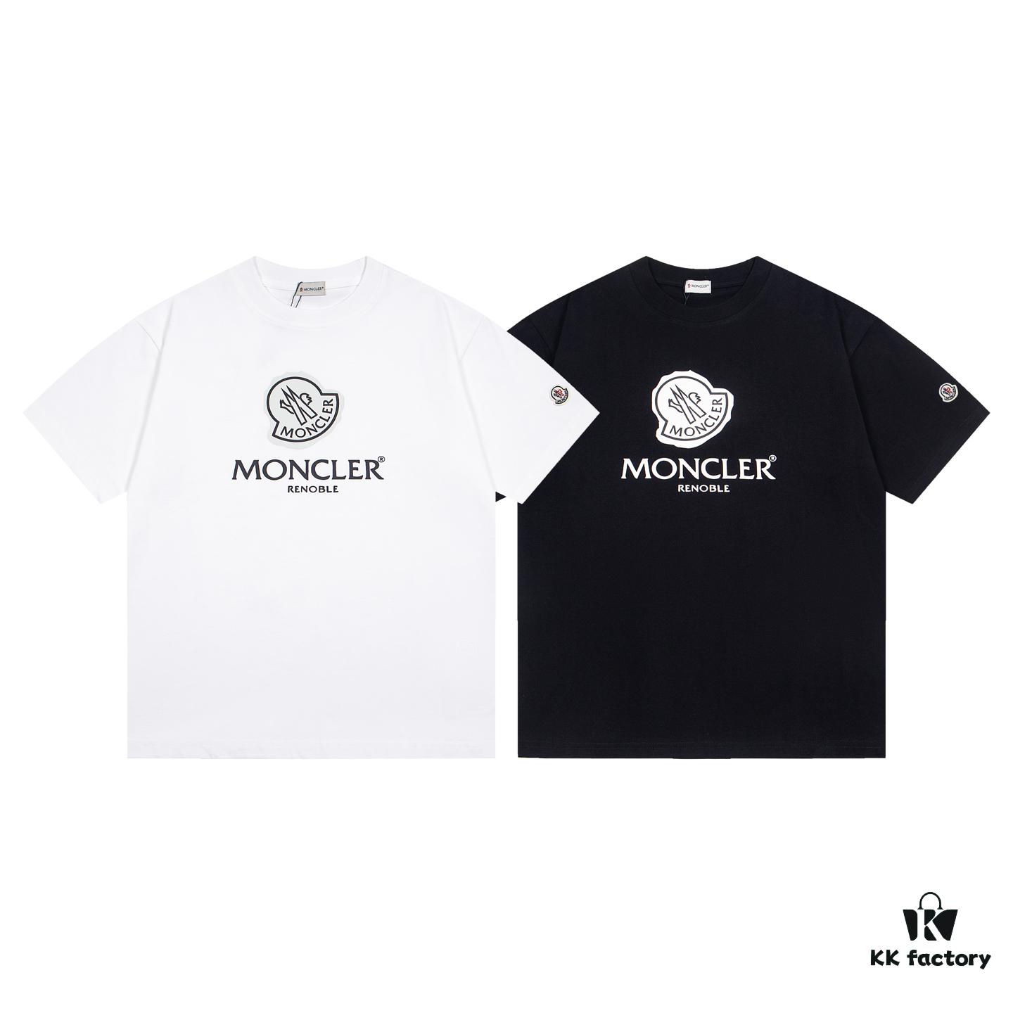 6931a21cccd8ab3d7af96314 Moncler Minimalist Letter Logo Print Short Sleeve T-Shirt